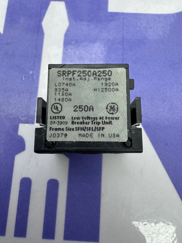 GENERAL ELECTRIC SRPF250A250