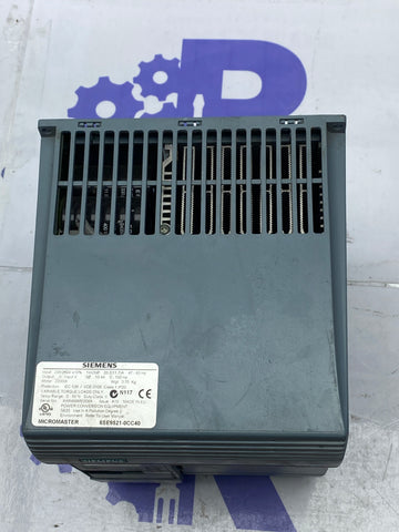 SIEMENS 6SE9-521-0CC40