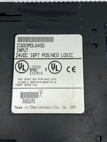 Fanuc IC693MDL645D