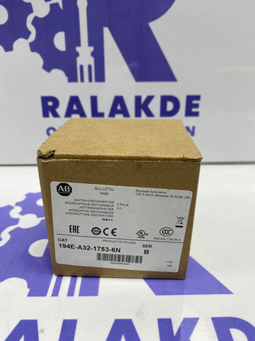 ALLEN BRADLEY 194E-A32-1753-6N