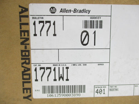 ALLEN BRADLEY 1771-WI