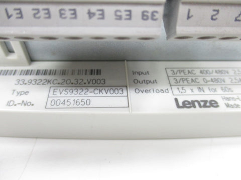 LENZE EVS9322-CKV003