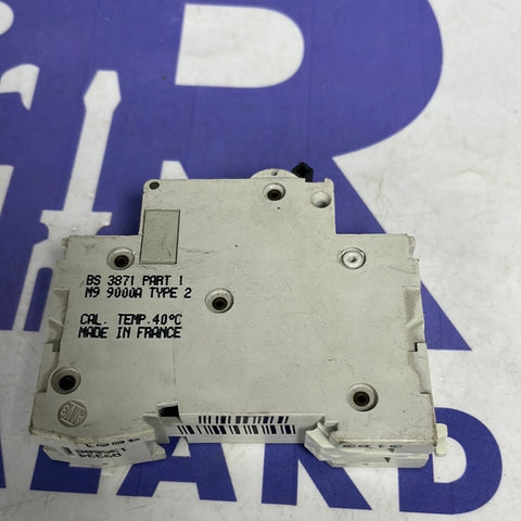 MERLIN GERIN SCHNIEDER C60H 10A MCB BREAKER 10 AMP  TYPE 2 M9 (USS) MULTI 9 1 POLE