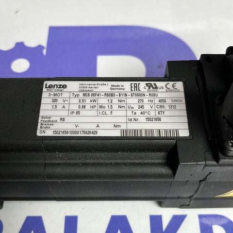 LENZE MCS06F41-RS0B0-B11N-ST6S00N-R0SU