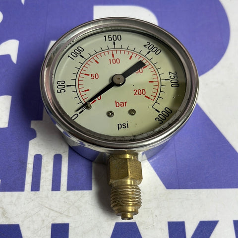 63MM GLYCERINE FILLED HYDRAULIC PRESSURE GAUGE