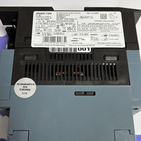 Siemens 3RW4036-1TB04