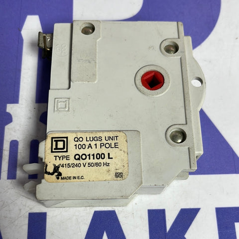Square D 100 Amp QO Direct Connection Lugs Unit Terminal Block 100A (USS) QO1100L