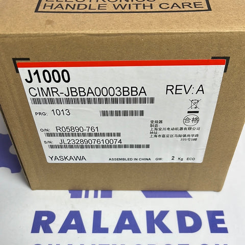 YASKAWA CIMR-JBBA0003BBA