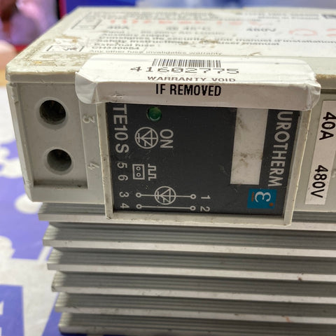 Eurotherm TE10S/40A/480V/HAC/ENG///FUSE/-//00