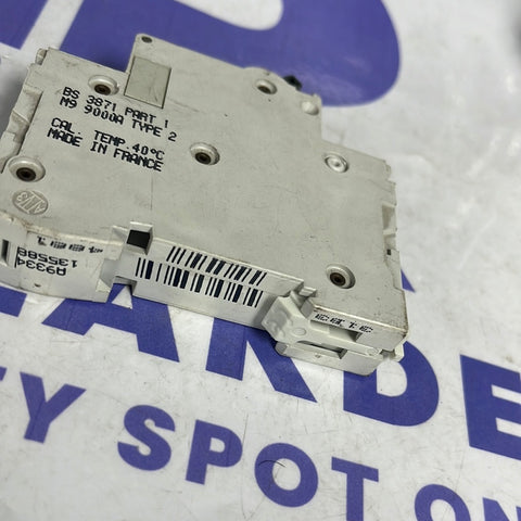 MERLIN GERIN SCHNIEDER C60H 10A MCB BREAKER 10 AMP  TYPE 2 M9 (USS) MULTI 9 1 POLE