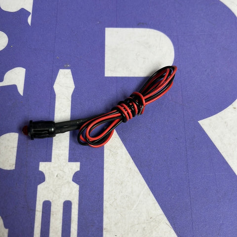 2.1MM RED BLACK CABLE SOCKET TOP BARE END