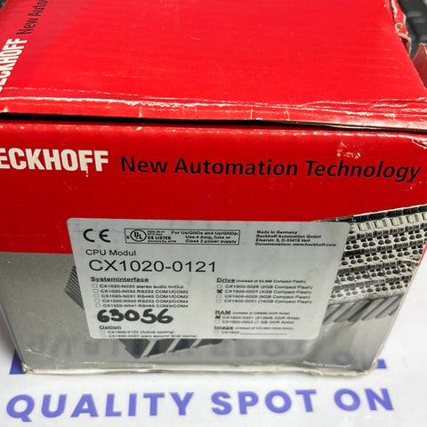 BECKHOFF CX1020-0121+ CX1020-N000+ CX1020-N010