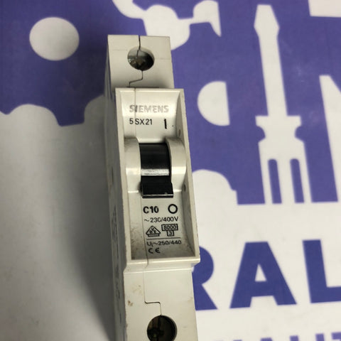 Siemens 5SX21 4A  Single Pole MCB C4 Breaker 5SX21-C04 Type C 4 Amp