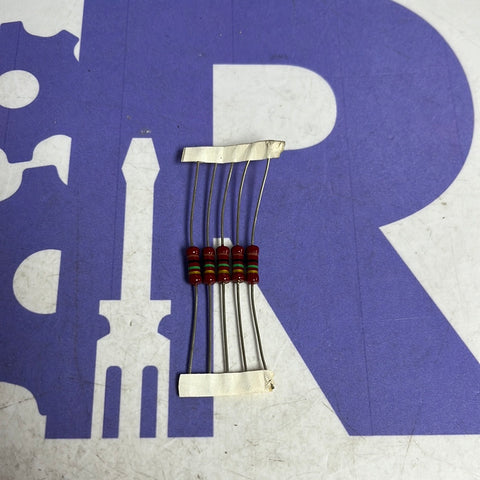 RS 0.5W HIGH STABILITY CARBON FILM RESISTORS 1M OHM