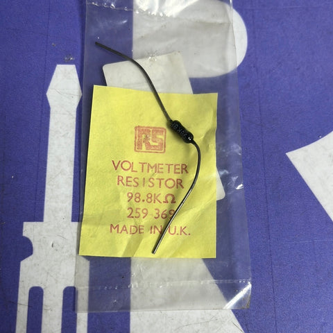 RS VOLT METER RESISTOR 98.8K OHM