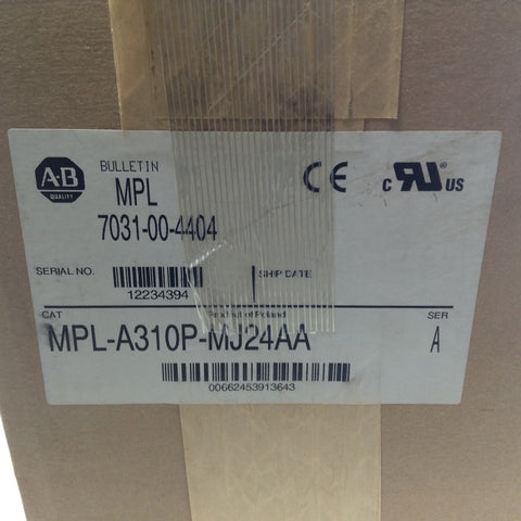 ALLEN BRADLEY MPL-A310P-MJ24AA