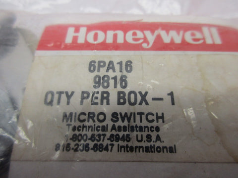 HONEYWELL 6PA16