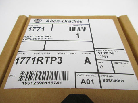 ALLEN BRADLEY 1771-RTP3