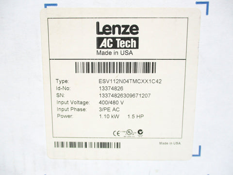 LENZE ESV112N04TMCXX1C42