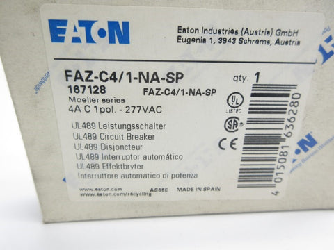 EATON FAZ-C4/1-NA-SP