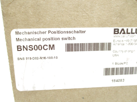 BALLUFF BNS819-D02-R16-100-10