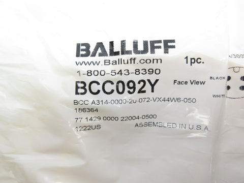 BALLUFF BCCA314-0000-20-072-VX44W6-050