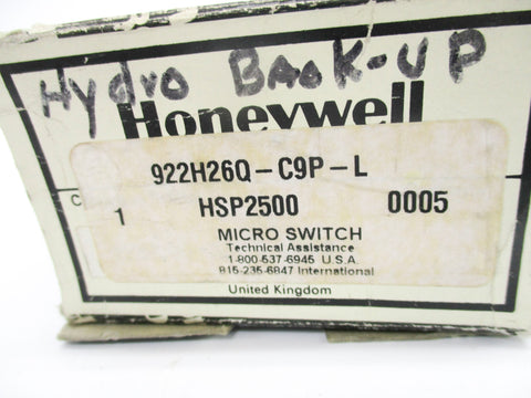 HONEYWELL 922H26Q-C9P-L