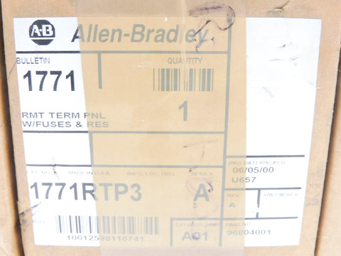 ALLEN BRADLEY 1771-RTP3