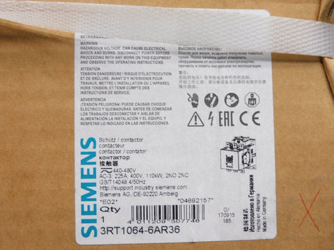 SIEMENS 3RT1064-6AR36