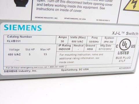 SIEMENS XLVB351