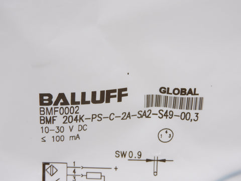 BALLUFF BMF204K-PS-C-2A-SA2-S49-00,3