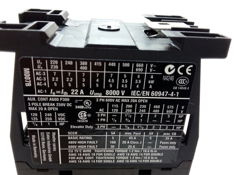 Eaton DILM7-01 230V50HZ,240V60HZ