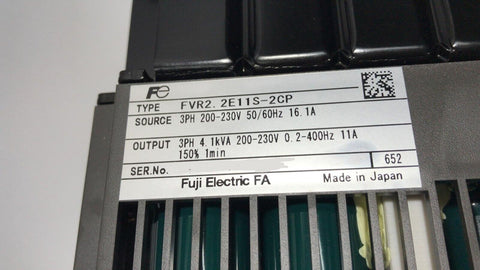 FUJI ELECTRIC FVR2.2E11S-2CP