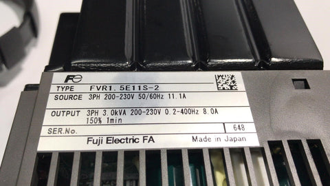 FUJI ELECTRIC FVR1.5E11S-2