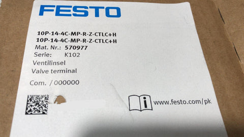 Festo 10P-14-4C-MP-R-Z-CTLC+H