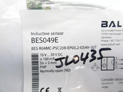 BALLUFF BESR04MC-PSC20B-EP00,2-GS49-107