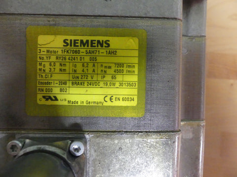 SIEMENS 1FK7060-5AH71-1AH2