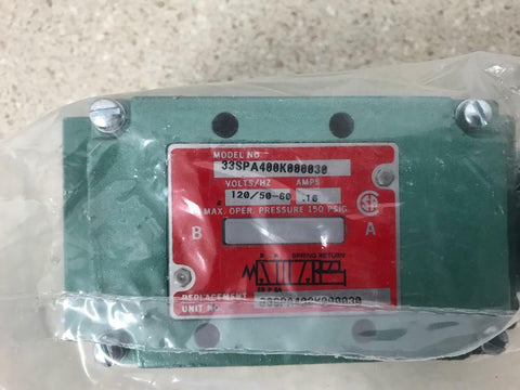 ASCO NUMATICS 33SPA400K000030