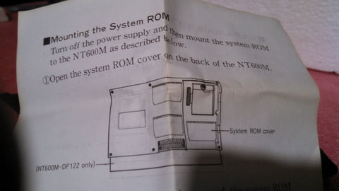 OMRON NT600M-SMR01-EV1