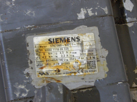 SIEMENS 1FK7060-5AF71-1FH3