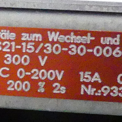 WEBER BUS21-15/30-30-006-04