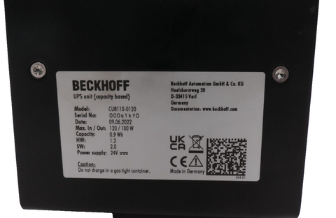 BECKHOFF CU8110-0120