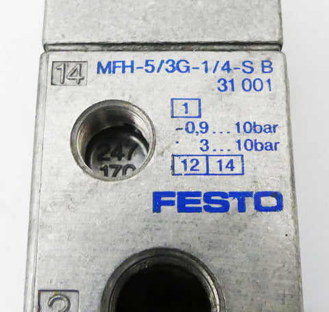 FESTO MFH-5/3G-1/4-S-B