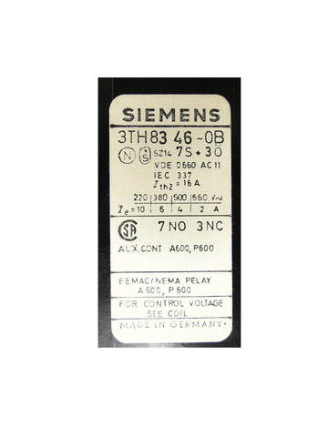 SIEMENS 3TH8346-0B