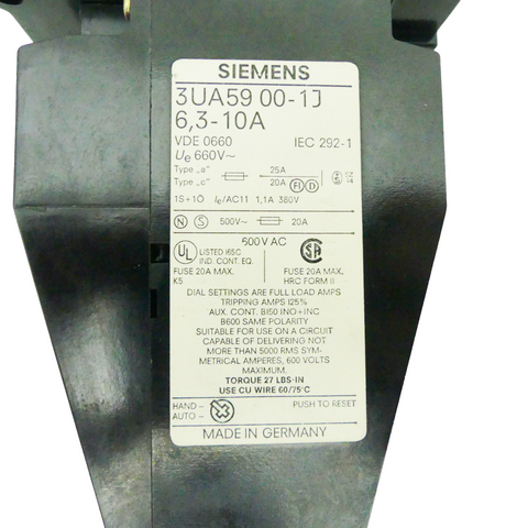 SIEMENS 3UA5900-1J