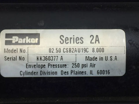 PARKER 02.50-CSB2AU19C-8.000