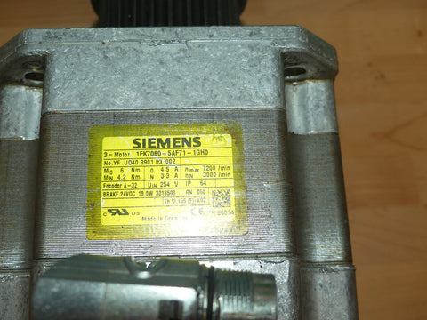 SIEMENS 1FK7060-5AF71-1GH0