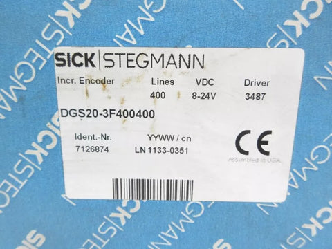 SICK DGS20-3F400400