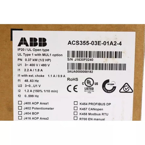 ABB ACS355-03E-01A2-4