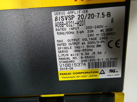 FANUC A06B-6321-H201